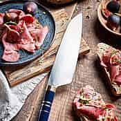 2 st. Kockkniv Bon Centuri Chefs Knife, 20 cm, Marine blue.