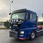 Lastväxlare MAN TGX 26.560 6X2 -2015 | Hiab | Plogutrustad