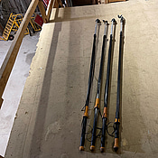 4 st Fiskars UP86 grensax – defekt / behöver reparation