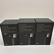 3 st. Tvålpumpar med väggfäste Vipp 9w. Ord. pris inkl. moms: ca 3885 kr.