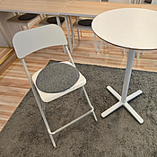 Högt cafébord med stol | IKEA