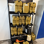 Motorolja Premium Synthetic 20L inkl. ställ