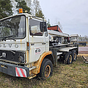 Lastbil med skyllift | Volvo F408 | 1985  Mätarställning (km): 348758