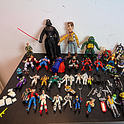 Actionfigurer & leksaker (stort parti)