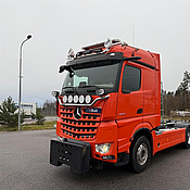 Lastväxlare Mercedes-Benz Arocs -2022 | JOAB | Plogutrustad