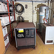 Kompressor Atlas Copco inkl. tank m.m.