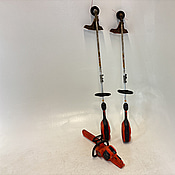 Batteridriven motorsåg och 2 st. kombinationsgrästrimmer