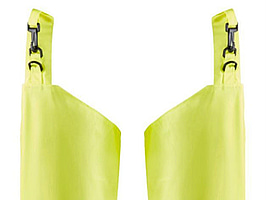 BYXHOLK BLÅKLÄDER, 1385-2000, KL.2 VARSELGUL, ONESIZE