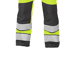 VINTERBYXA VARSEL BJÖRNKLÄDER, KLASS 2 PES GUL/SV, STL. 3XL