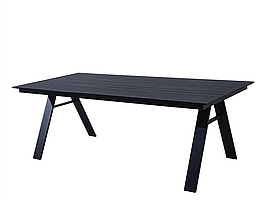 MATBORD SUNFUN ASKERSUND 100X210CM SVART