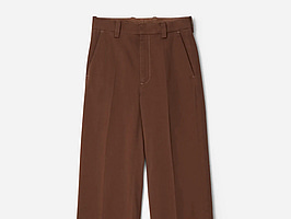 Byxor Teurn, flat front chinos, bruna, stl. 34