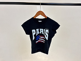 Sample Croppad t-shirt Eytys, stl. dam S, herr XS