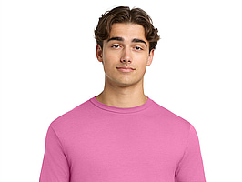T-shirt Antagon, cotton modal, rosa, stl. S
