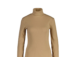 Polotröja Gant, Turtleneck, dam, beige, stl. XS