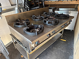 Gasspis stor 6 brännare