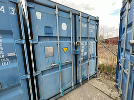 Container 20 fot isolerad samt elcentral och belysning