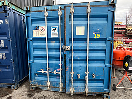 Container 20 fot isolerad, elcentral samt belysning
