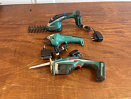 Trädgårdsmaskiner Bosch sladdlösa