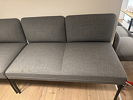2-sits soffa Fora Form, 127x65 cm, säteshöjd 48 cm