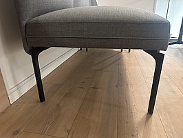 2-sits soffa Fora Form, 127x65 cm, säteshöjd 48 cm