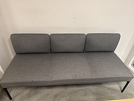 3-sits soffa Fora Form, 191x65 cm, säteshöjd 46 cm