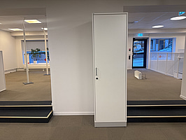 3 st. garderober Edsbyn, 203,5x60x40 cm