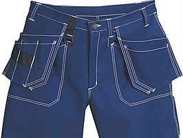 SHORTS FRISTADS FAS-275 14, MÖRKBLÅ STL. 52