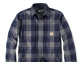 SKJORTA CARHARTT 105939412, MARIN\/SVART STL. M