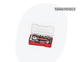 Hylsnyckelsats TENG TOOLS TJ1415 15 delar