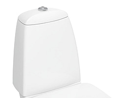WC IFÖ SILIA S-LÅS SKRUVHÅL, MED MJUKSITS