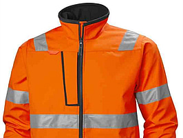 SOFTSHELLJACKA HH 74095-269 OR, ORANGE ALNA 2.0 STL. M