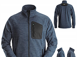 Fleecetröja Snickers FlexiWork Polar Navy STL. L