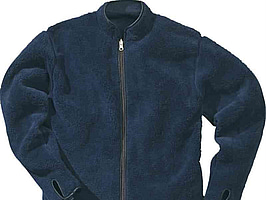 JACKA FRISTADS P-762 14, MÖRKBLÅ PÄLSFIBER STL. XL