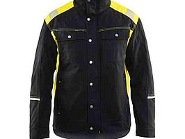 VINTERJACKA BLK 4915-1370 S\/G, SVART\/GUL VISIBLE STL S