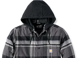 Fanellskjorta Carhartt Men's  svart, stl. M