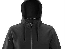 Huvtröja snickers 8041-0400 svart helzip fw stl. 3xl
