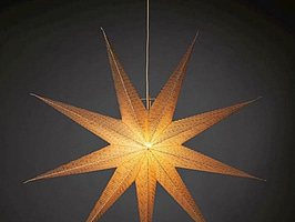 Julstjärna Konstsmide 5902-830 115 cm brass