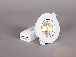 12 st. Downlight Hide-a-lite Optic L Quick ISO Vit, 4000