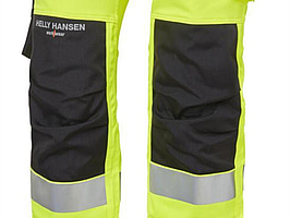 HANTVERKSBYXA DAM HELLY HANSEN, 77498-369 GUL, VARSEL, W LUNA KL2, STL. C38