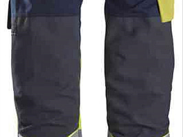 MIDJEBYXA SNICKERS, 6376 MARIN/GUL FLAM VARSEL KL1 PW, STL. 108
