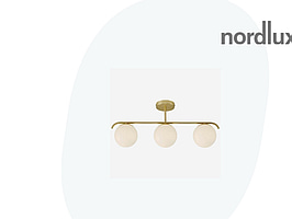 TAKLAMPA NORDLUX GRANT. MÄSSING