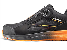 SKYDDSSKO ACTIVEWEAR CORE 7738, S1PS FITGO SVART\/ORANGE STL. 45
