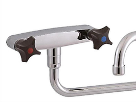 DISKLÅDSBLANDARE FMM, 160 C/C, 3049-0610, MED DUBBELLEDAD PIP