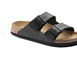 SANDALER ARIZONA PROF BIRKO-FLOR, STR 42, BLACK