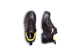 SKYDDSSKO ARBESKO, STL 38, 386 BOA, S3 SVART\/GUL