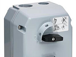 VÄGGUTTAG 16A IP44 416MM6, BLOCKERAT