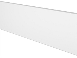 18 st. Dörromfattning mdf 16x145 mm l:2440 mm vit 0502-y, 562157