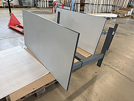 2 st. Arbetsbord / Packbord 160x80 Höj-och-sänkbart