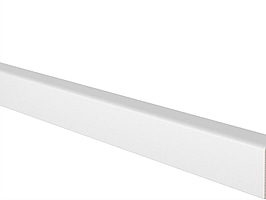32 st. Salningslist Furu 19X27MM Vit L: 4400 mm, 63997823