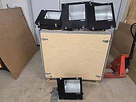 26 st strålkastare | Malmbergs Mira 63 | Symmetriska